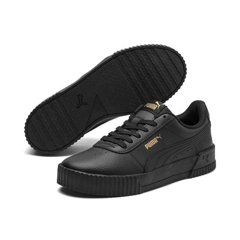 puma brown leather shoes|puma sale black shoes women.